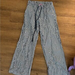 Striped lounge pants